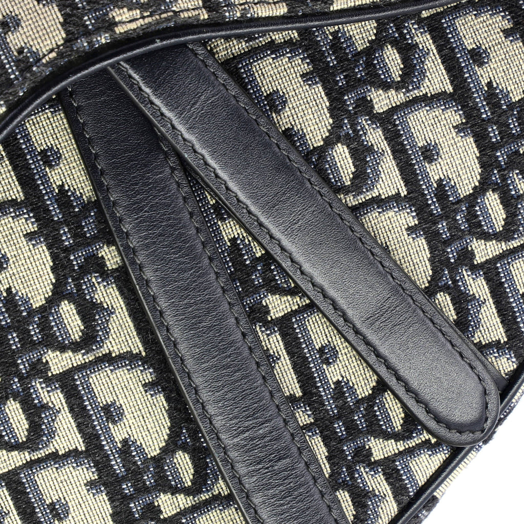 Saddle Handbag Oblique Canvas Medium