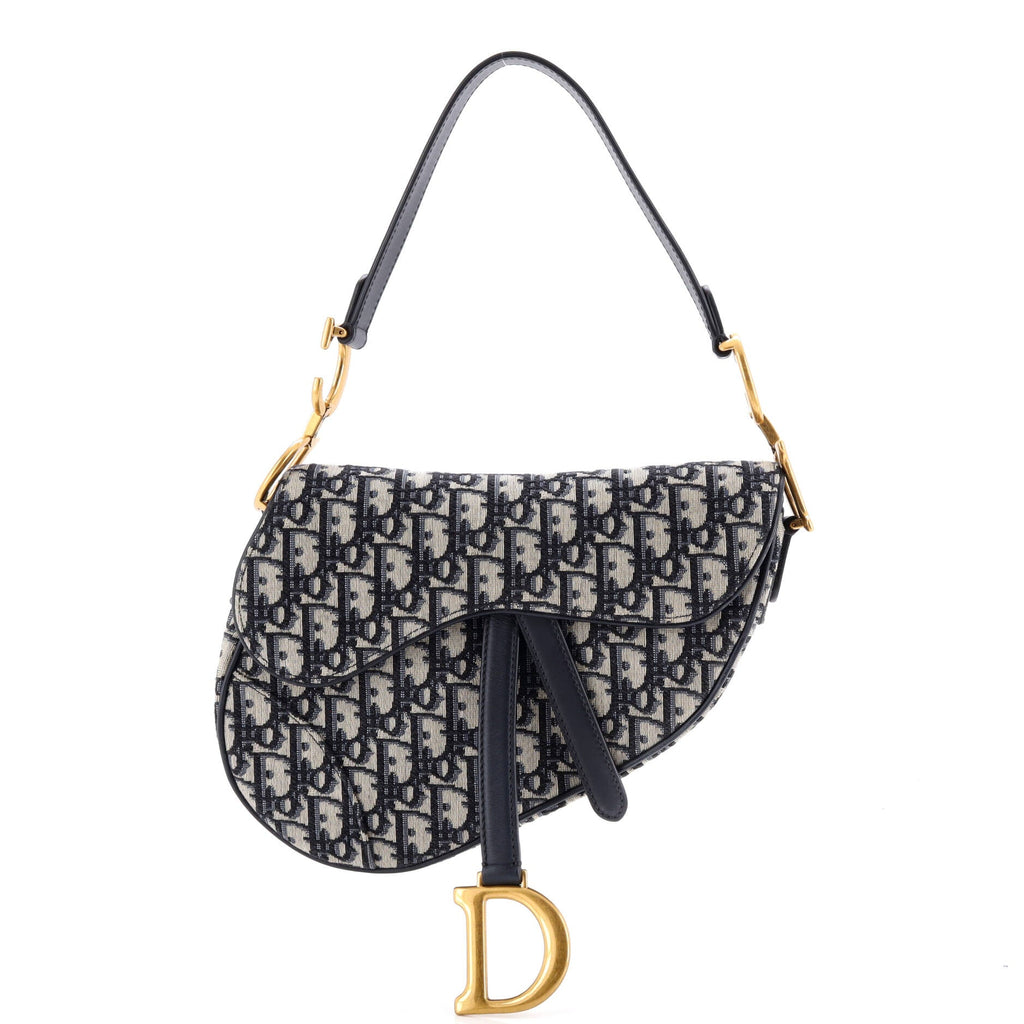 Saddle Handbag Oblique Canvas Medium