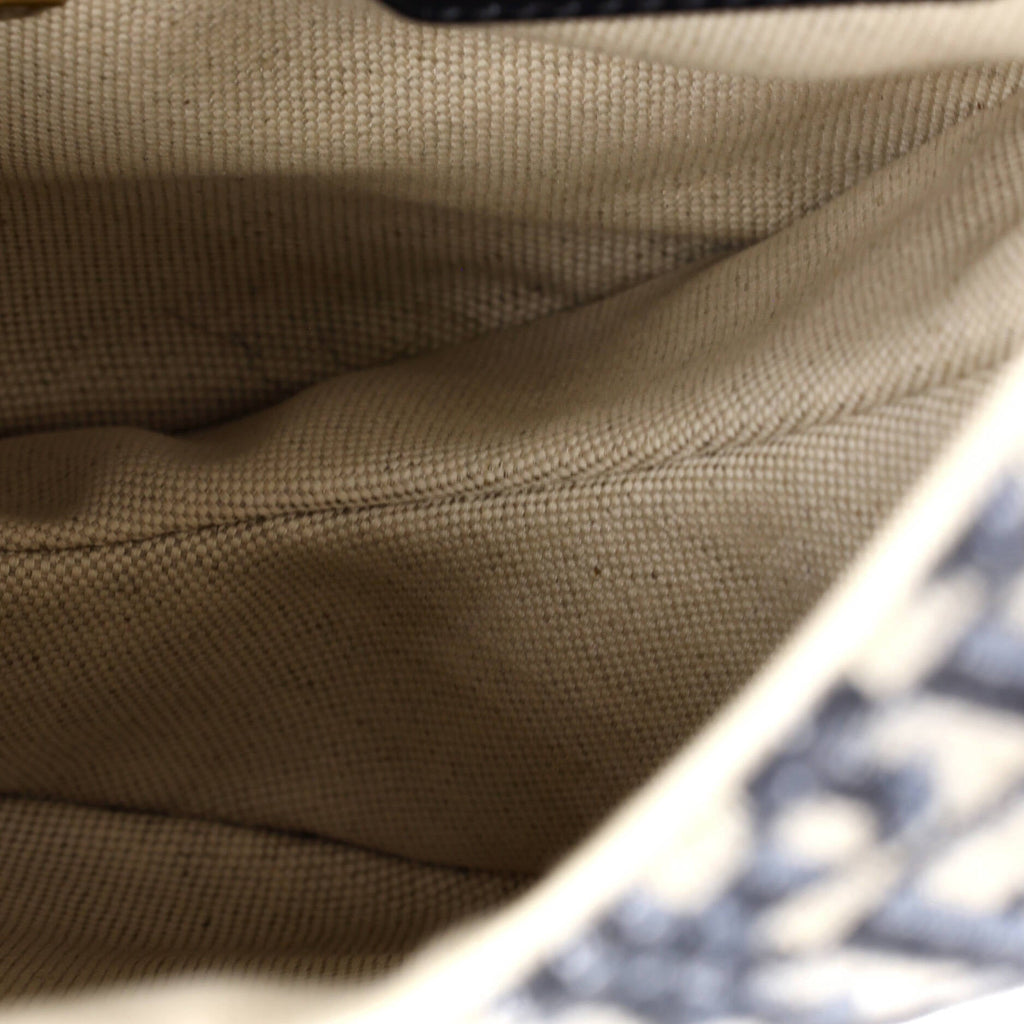 Saddle Handbag Oblique Canvas Medium