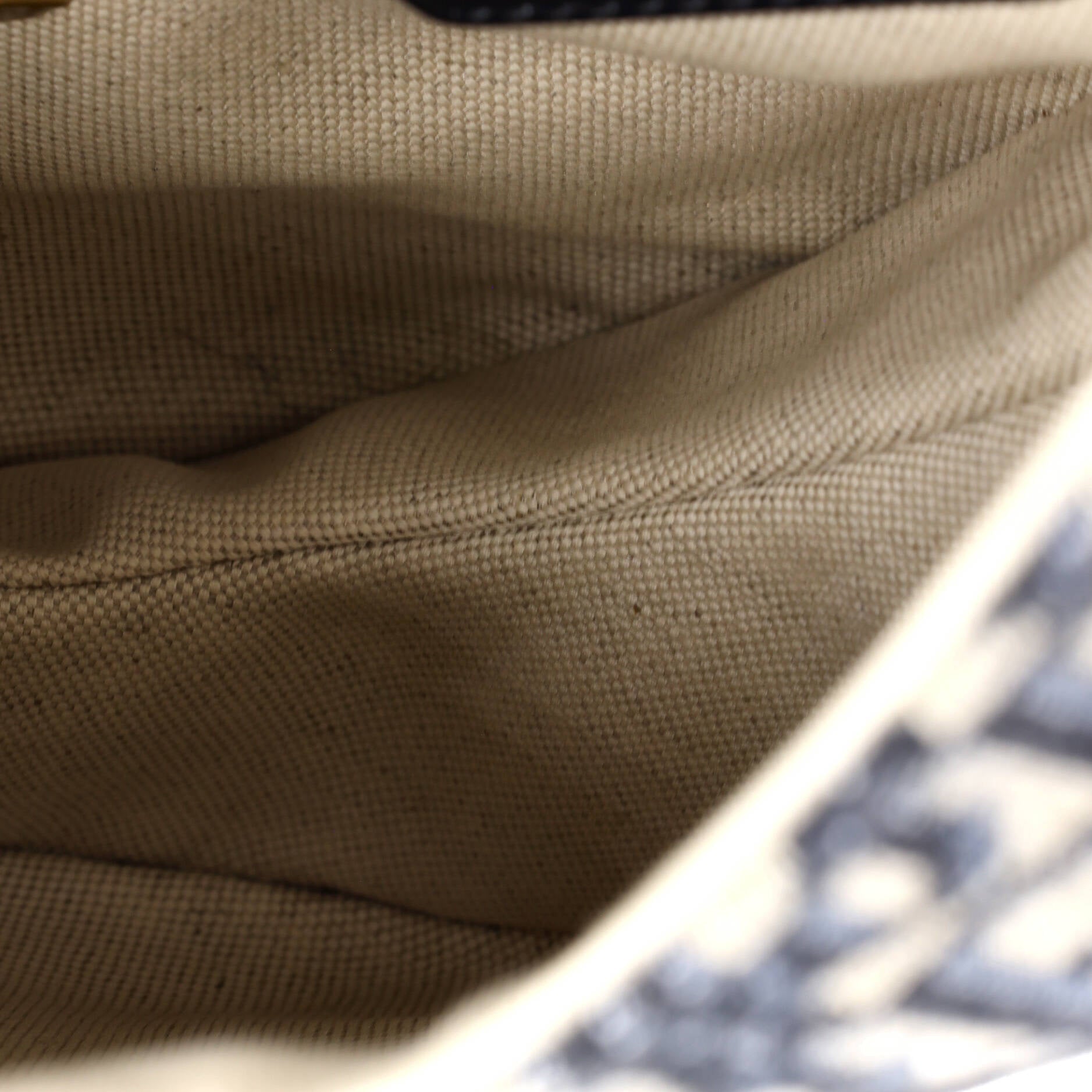 Saddle Handbag Oblique Canvas Medium