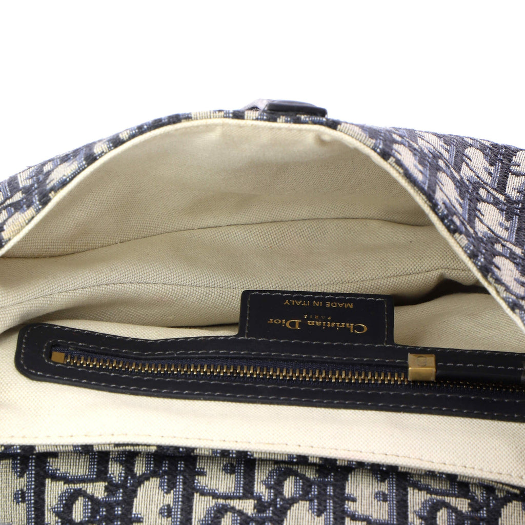 Saddle Handbag Oblique Canvas Medium
