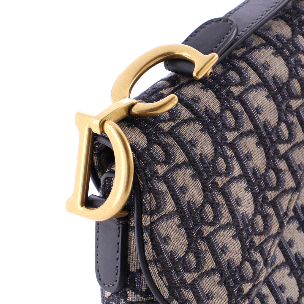 Saddle Handbag Oblique Canvas Medium