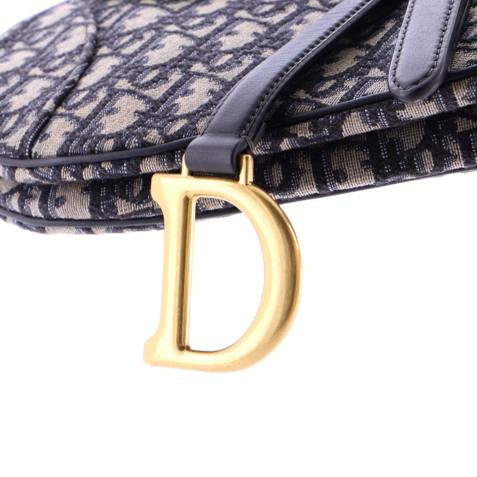 Saddle Handbag Oblique Canvas Medium
