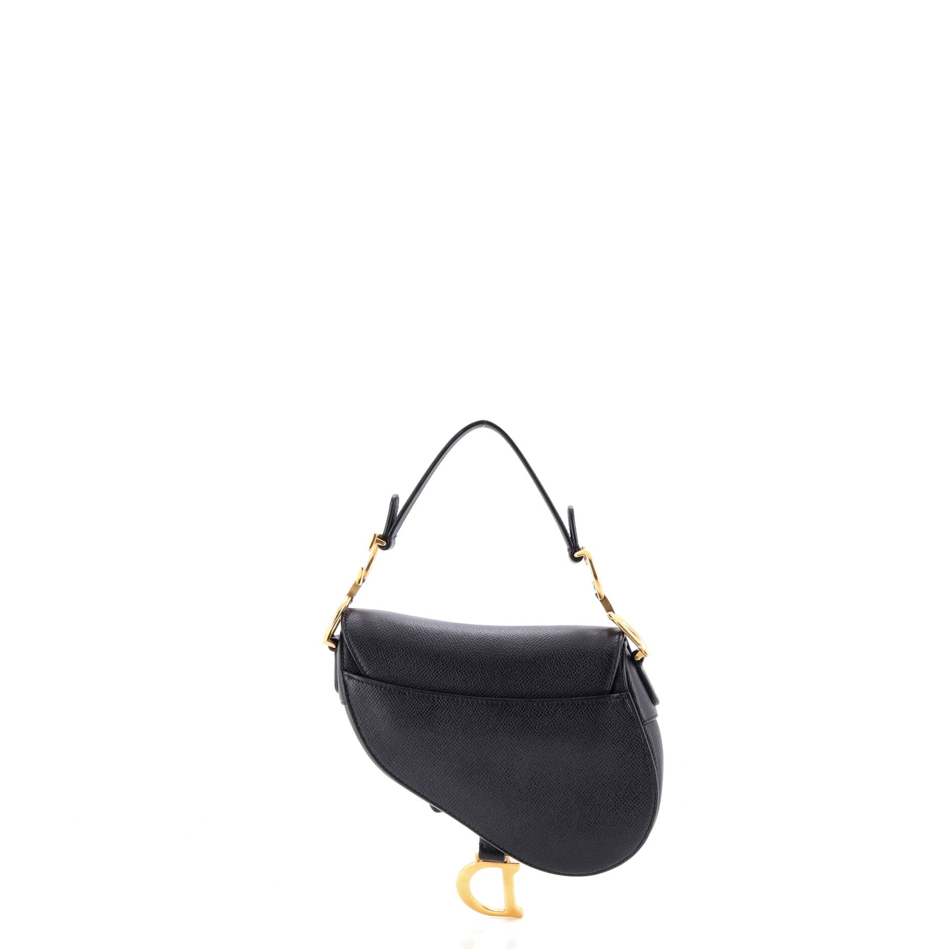 Saddle Handbag Leather Mini