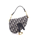Saddle Handbag Oblique Canvas Mini