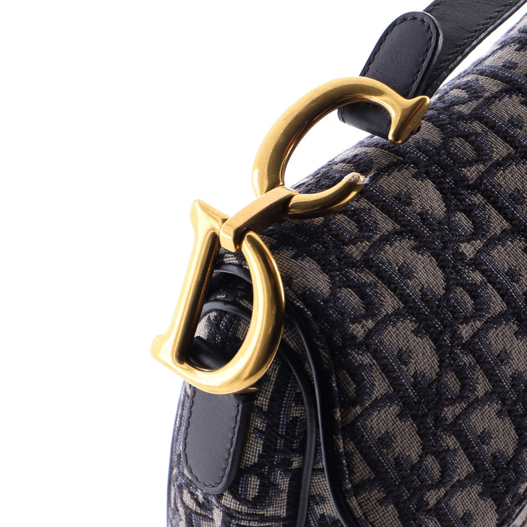 Saddle Handbag Oblique Canvas Medium