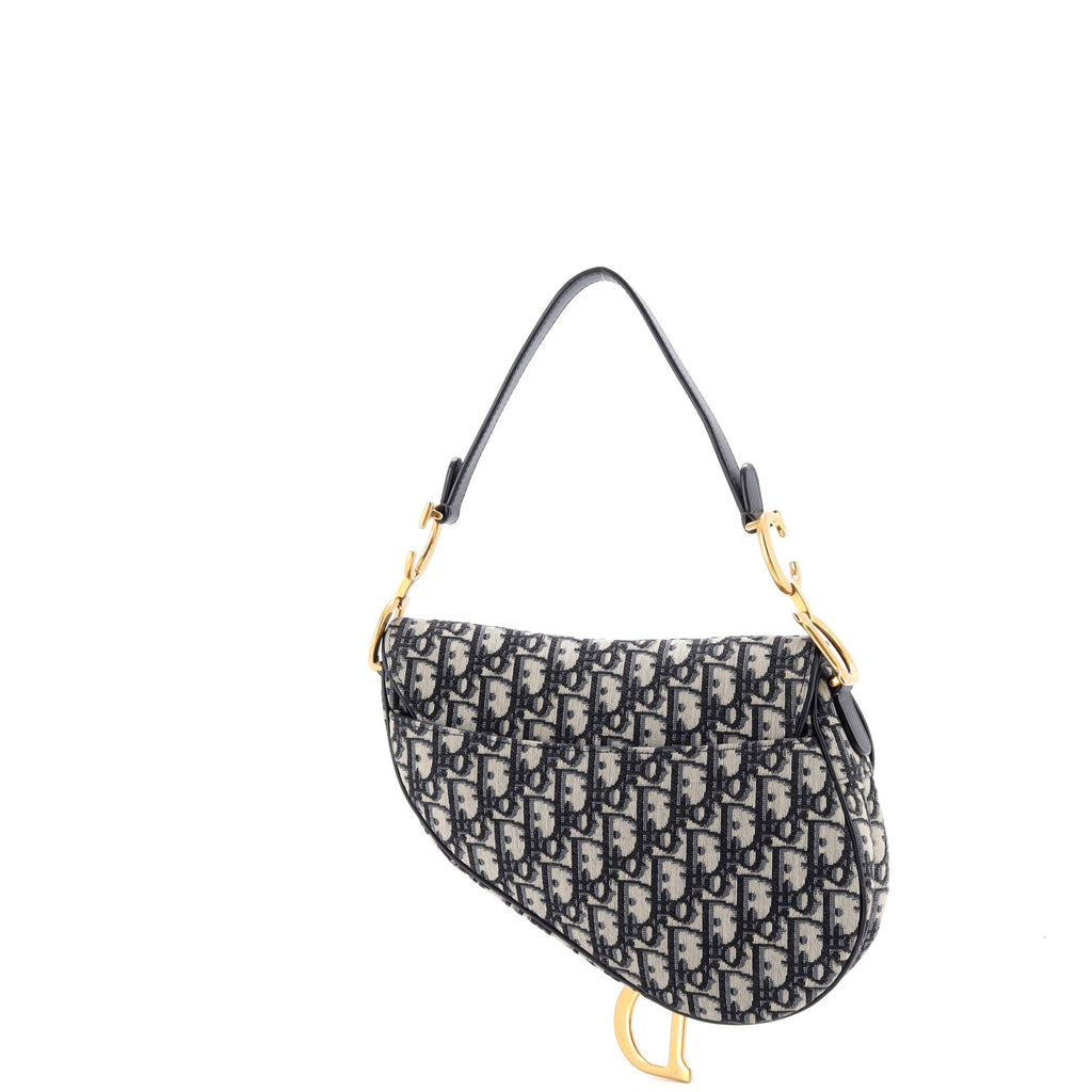 Saddle Handbag Oblique Canvas Medium