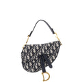 Saddle Handbag Oblique Canvas Mini