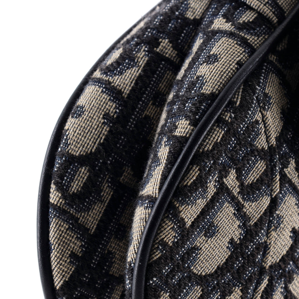 Saddle Handbag Oblique Canvas Mini