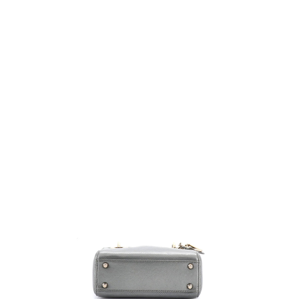 Lady Dior Bag Lizard Mini