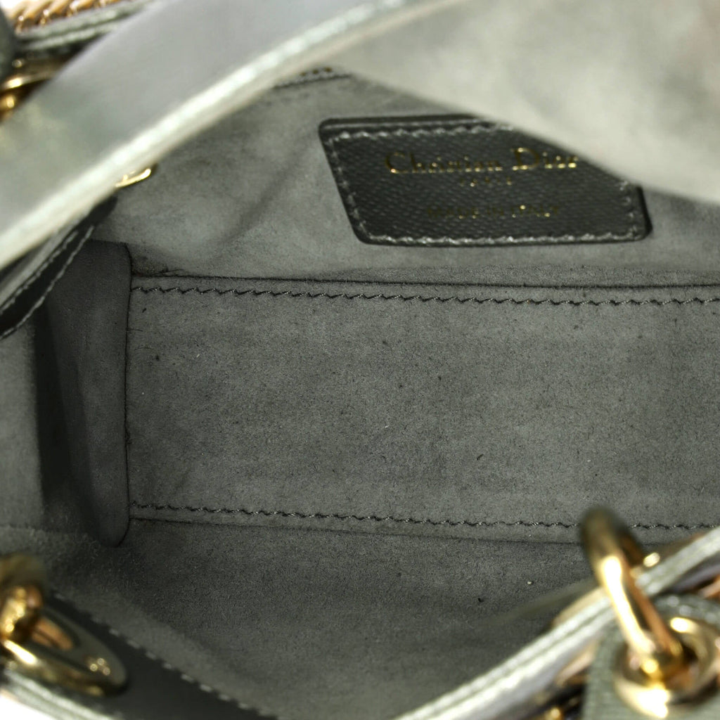 Lady Dior Bag Lizard Mini