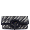 Fold Over Clutch Oblique Canvas
