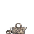 Lady D-Joy Bag Printed Leather Small