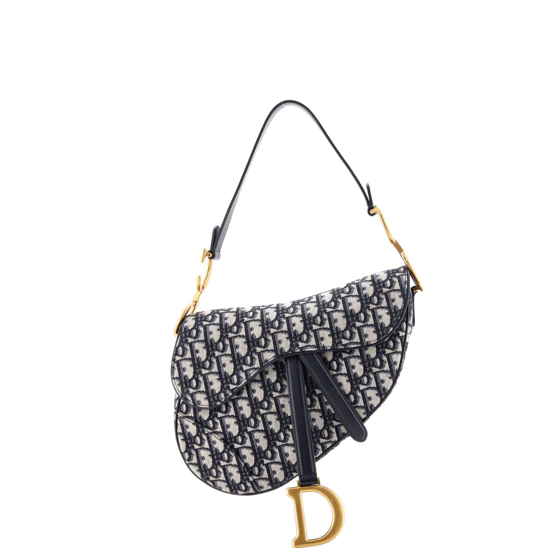 Saddle Handbag Oblique Canvas Medium