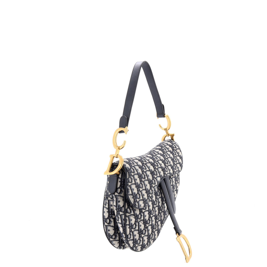 Saddle Handbag Oblique Canvas Medium