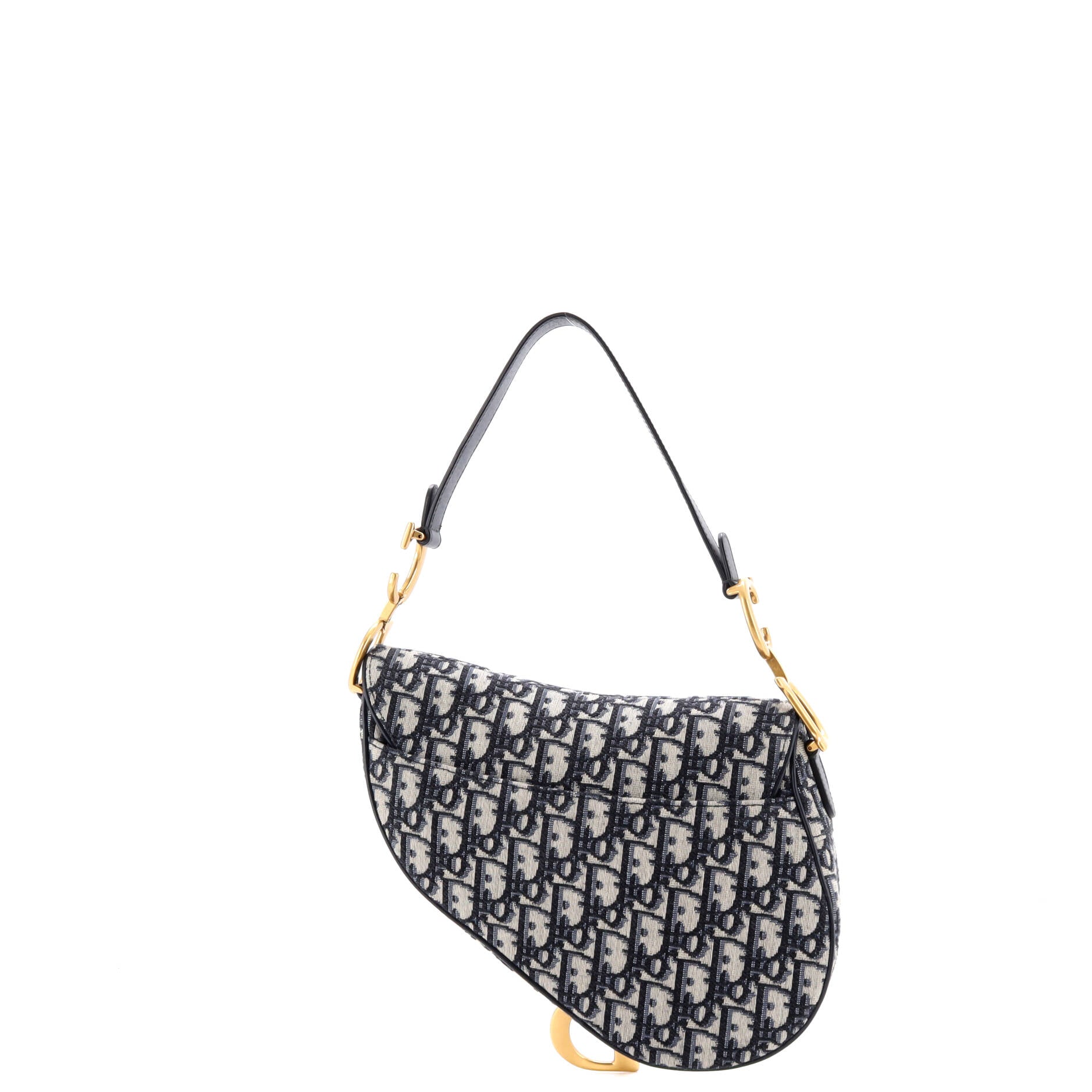 Saddle Handbag Oblique Canvas Medium