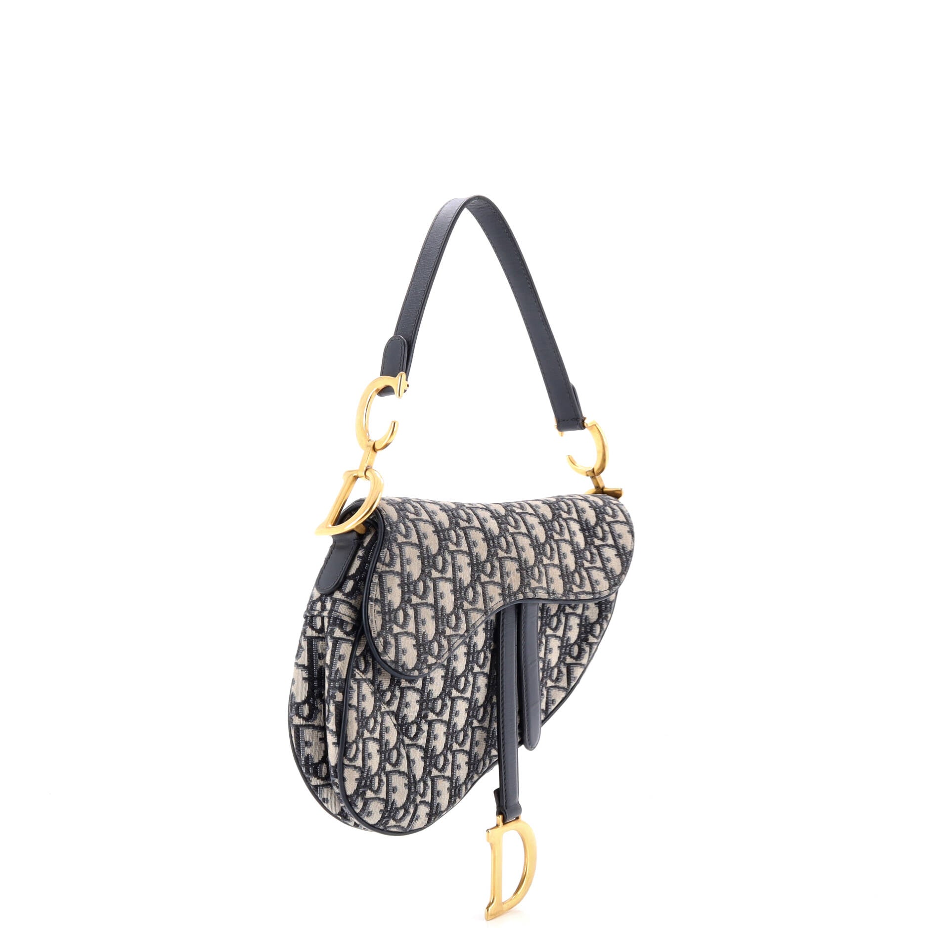 Saddle Handbag Oblique Canvas Medium