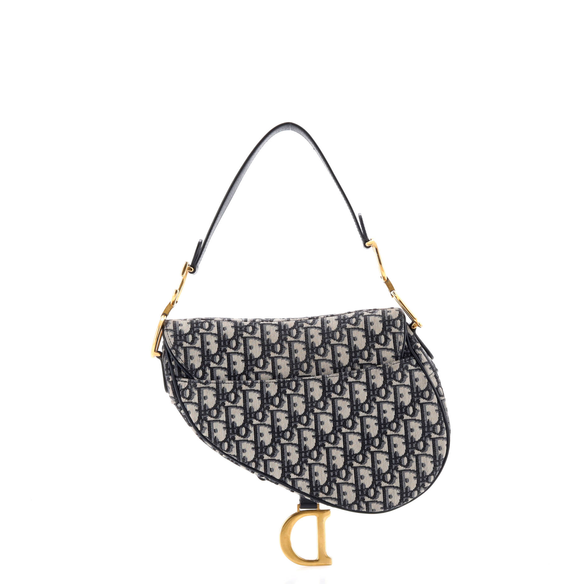 Saddle Handbag Oblique Canvas Medium