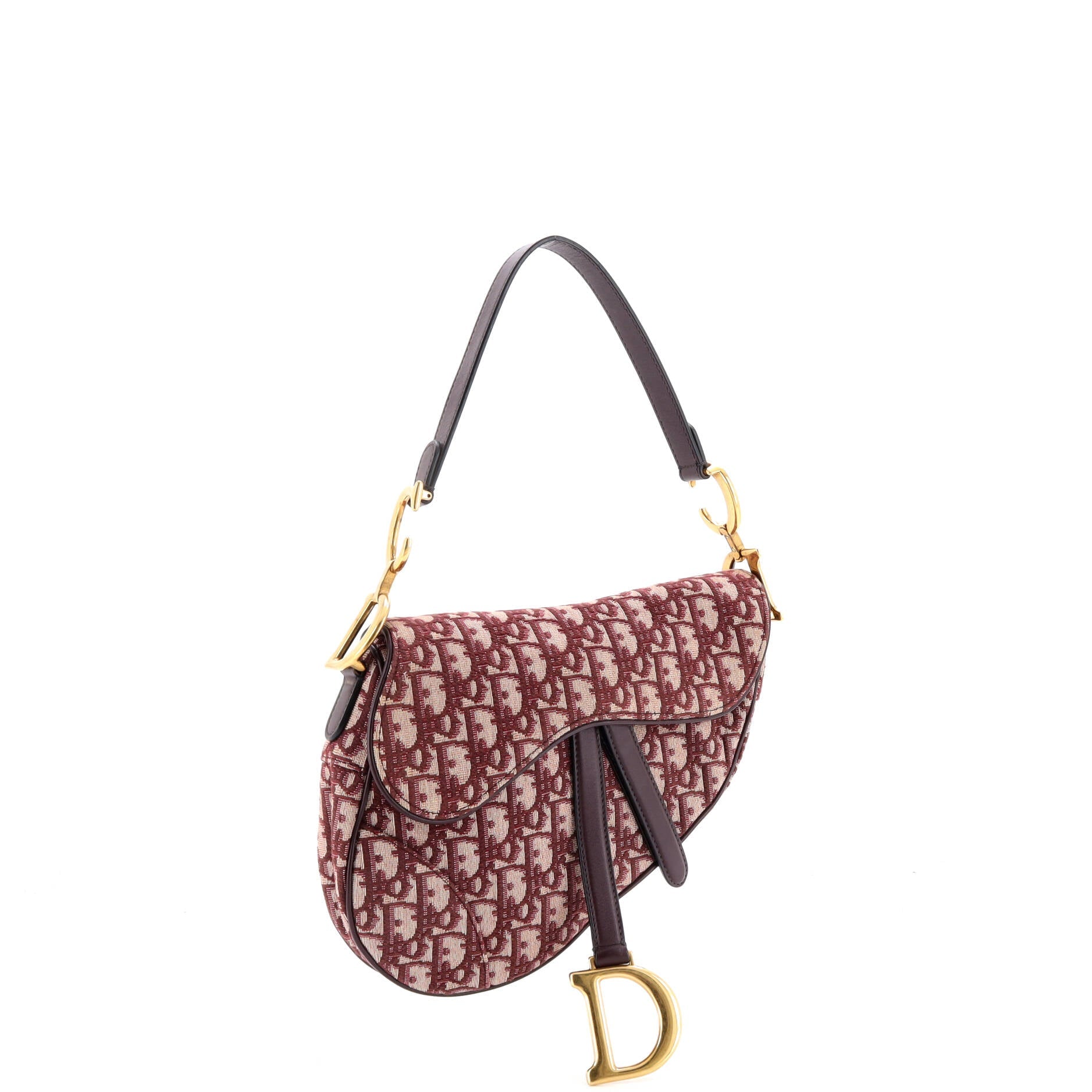 Saddle Handbag Oblique Canvas Medium