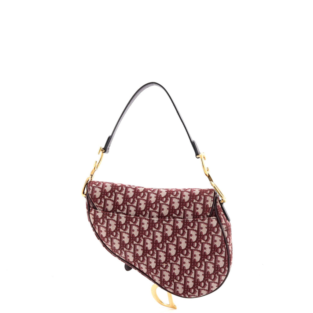 Saddle Handbag Oblique Canvas Medium