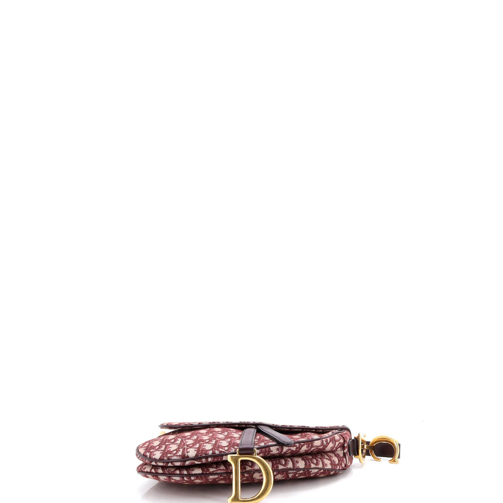 Saddle Handbag Oblique Canvas Medium