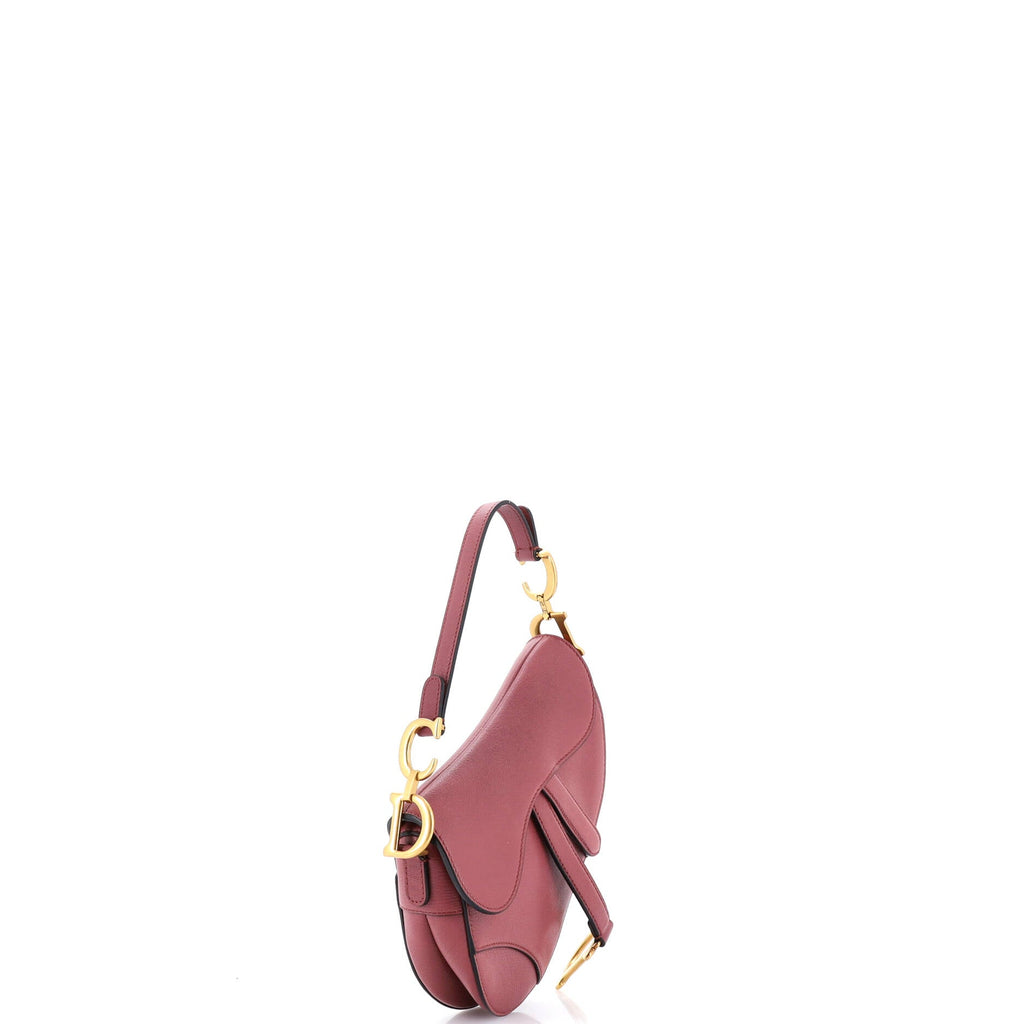 Saddle Handbag Leather Mini