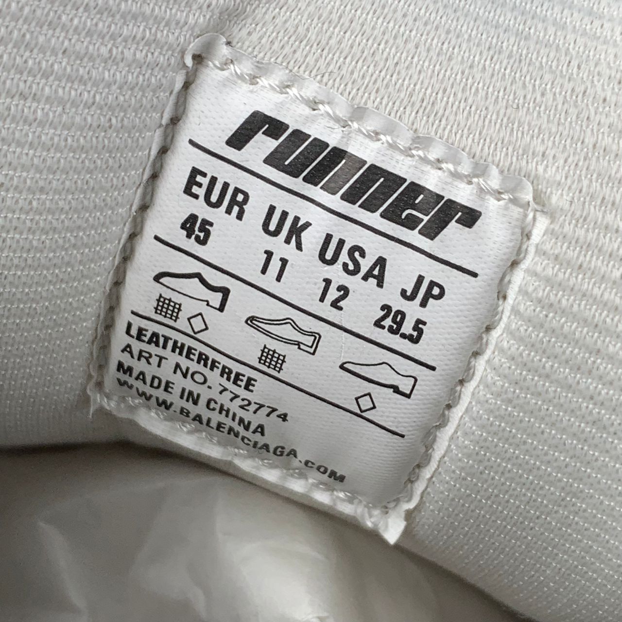 Balenciaga Runner Sneaker 'Worn-Out 'Beige Brown'