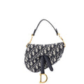 Saddle Handbag Oblique Canvas Mini