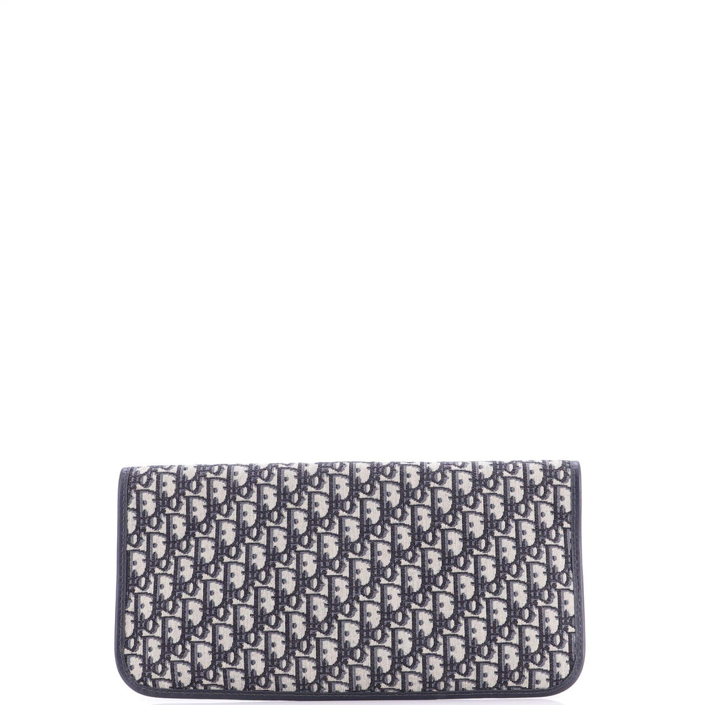 Fold Over Clutch Oblique Canvas