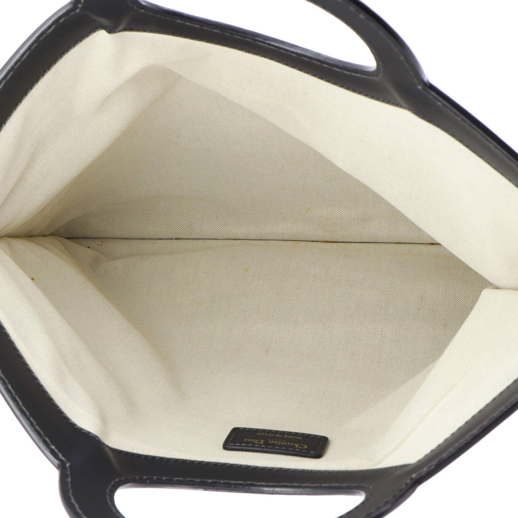 Fold Over Clutch Oblique Canvas