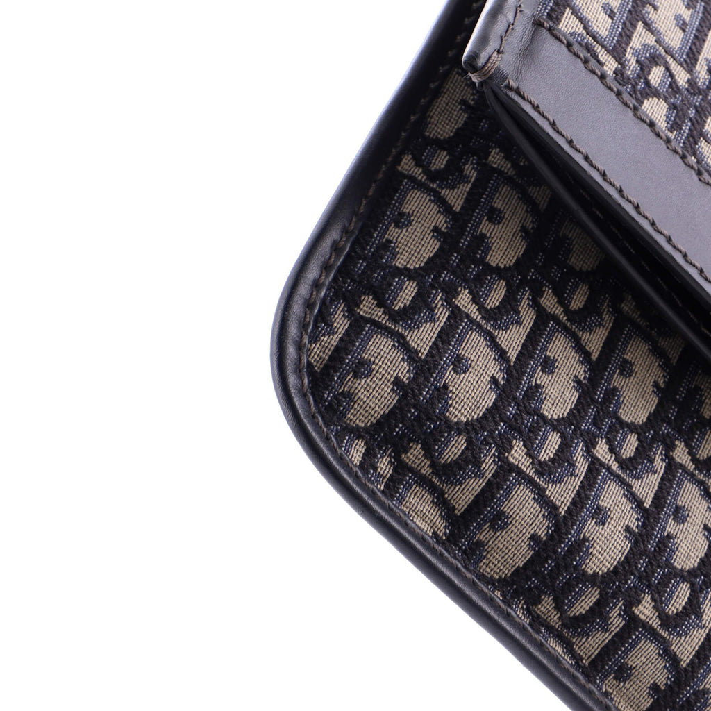 Fold Over Clutch Oblique Canvas