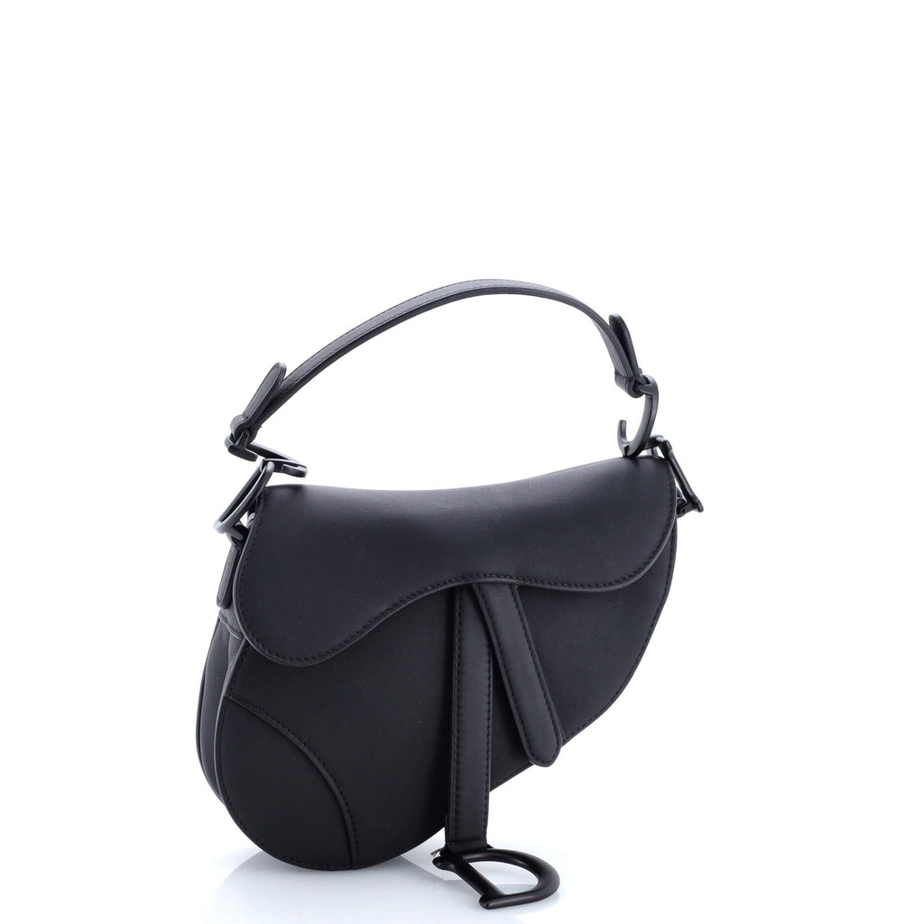 Ultra Matte Saddle Handbag Leather Mini