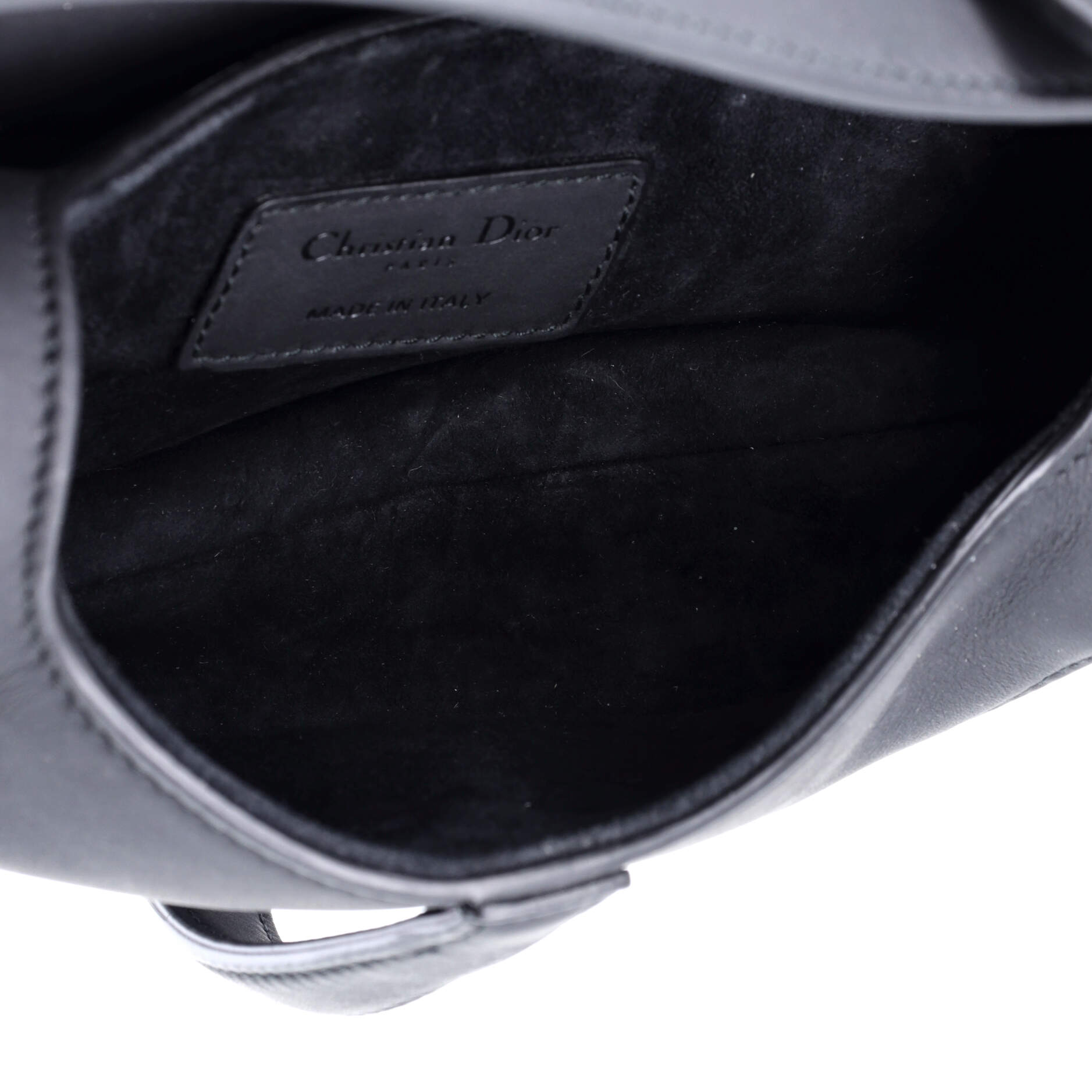 Ultra Matte Saddle Handbag Leather Mini