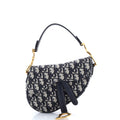 Saddle Handbag Oblique Canvas Mini