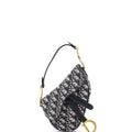 Saddle Handbag Oblique Canvas Mini