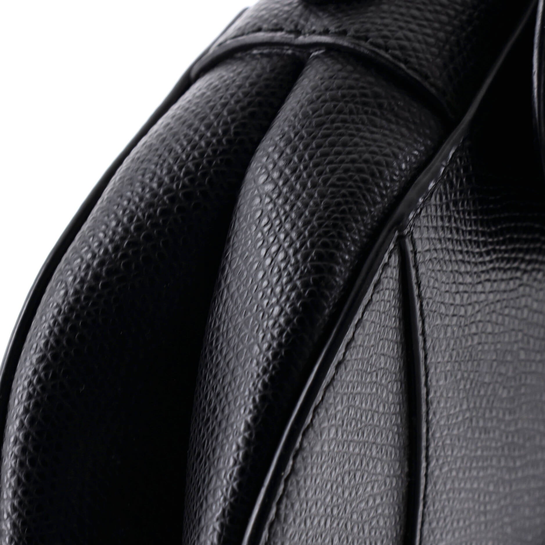 Saddle Handbag Leather Mini