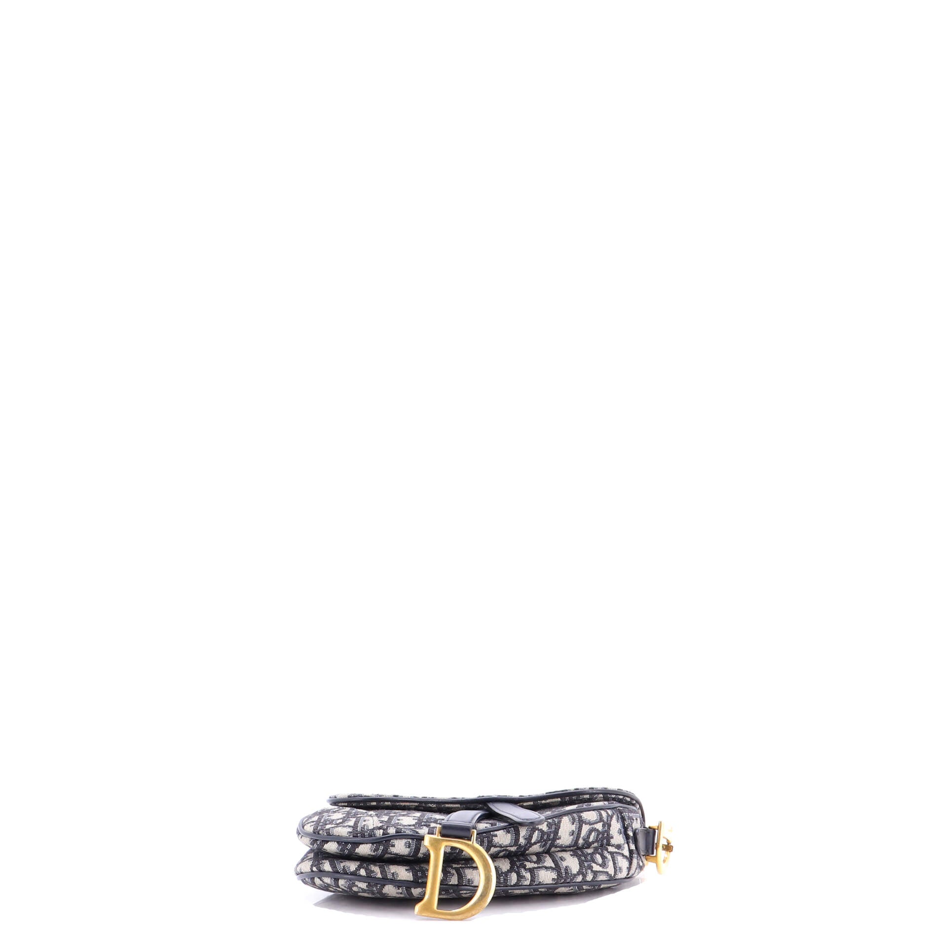 Saddle Handbag Oblique Canvas Mini