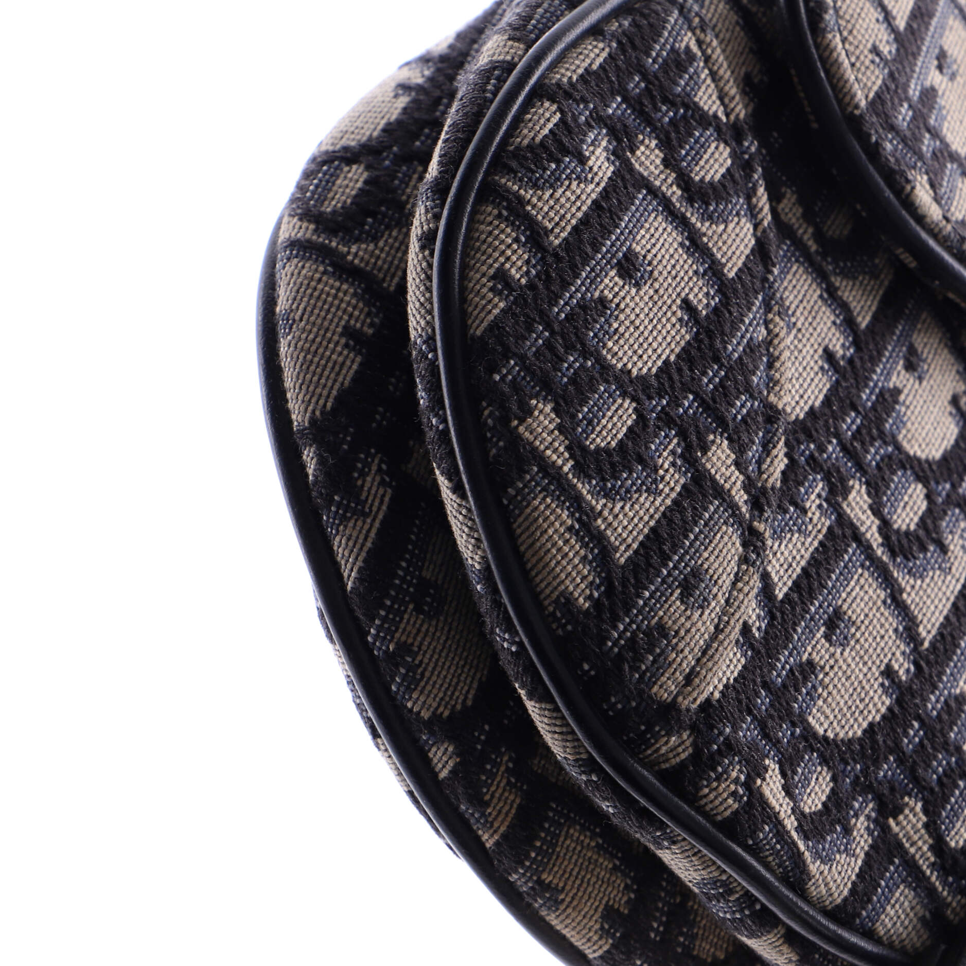 Saddle Handbag Oblique Canvas Mini