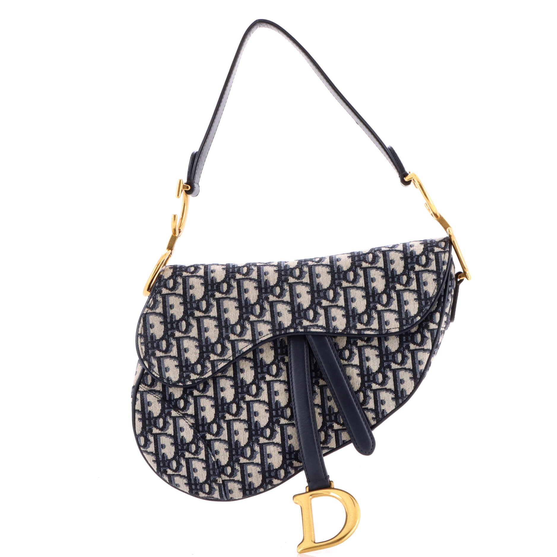 Saddle Handbag Oblique Canvas Medium