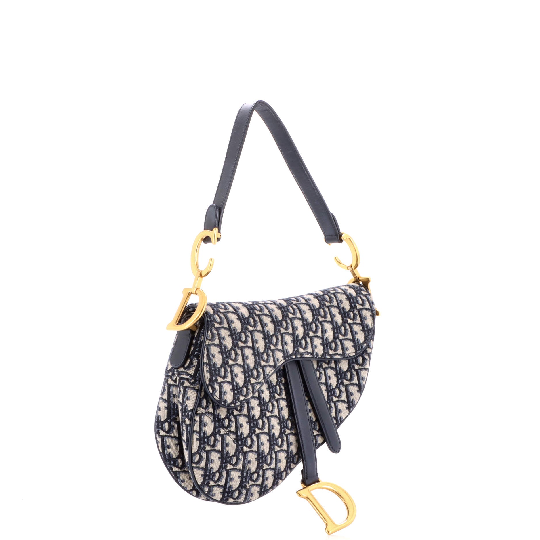 Saddle Handbag Oblique Canvas Medium