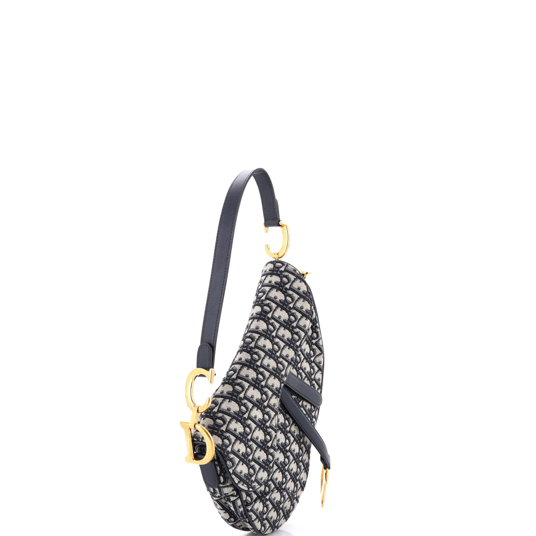 Saddle Handbag Oblique Canvas Medium