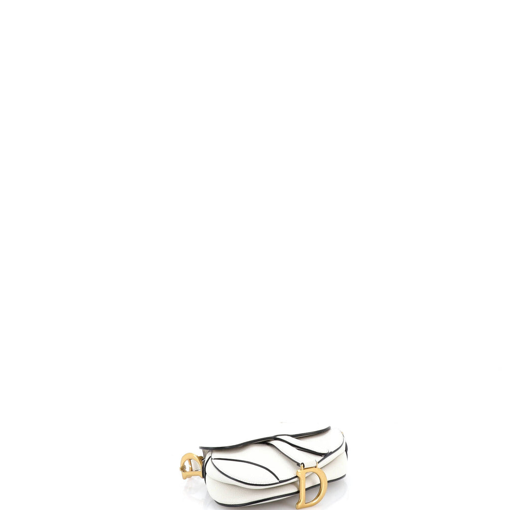 Saddle Handbag Leather Mini