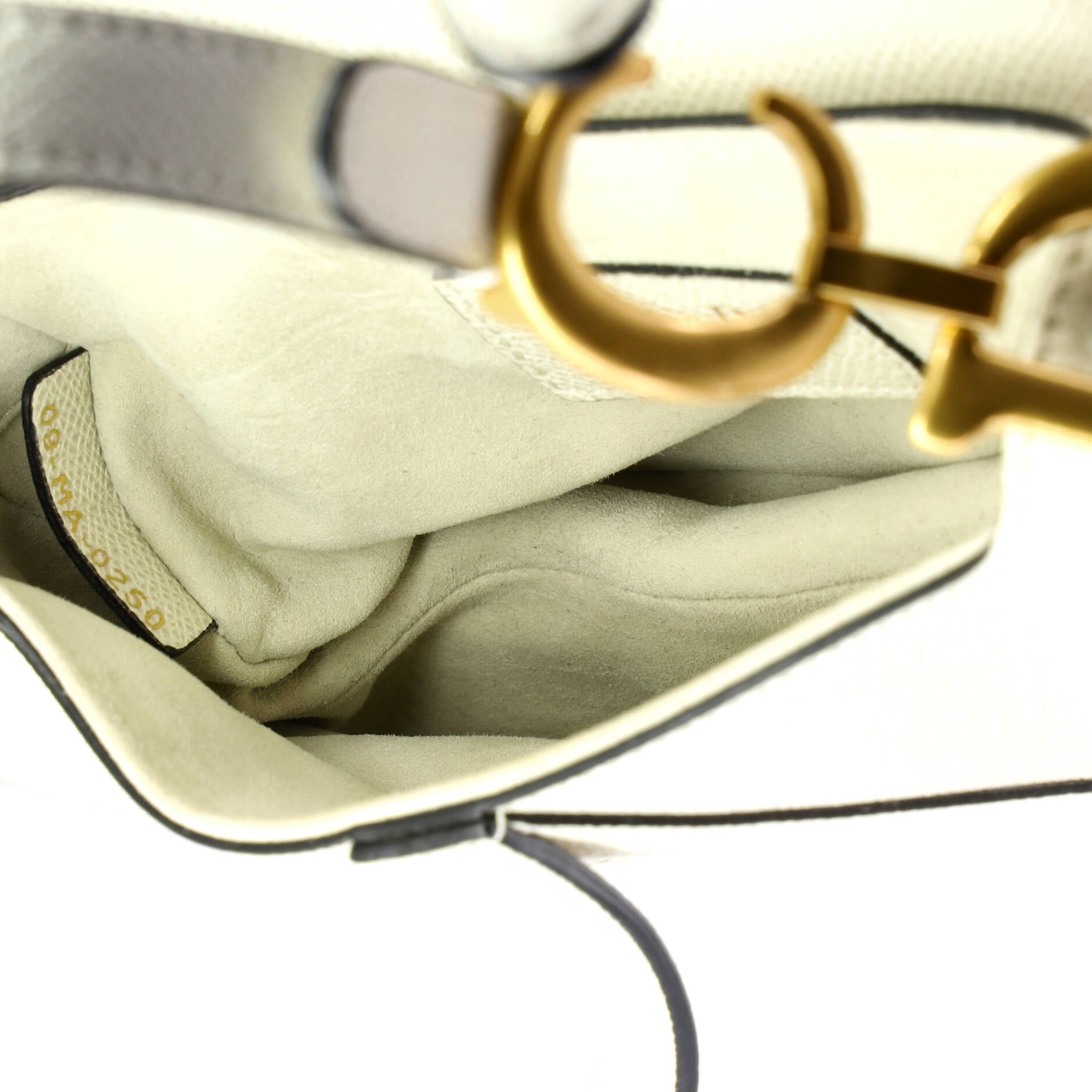 Saddle Handbag Leather Mini