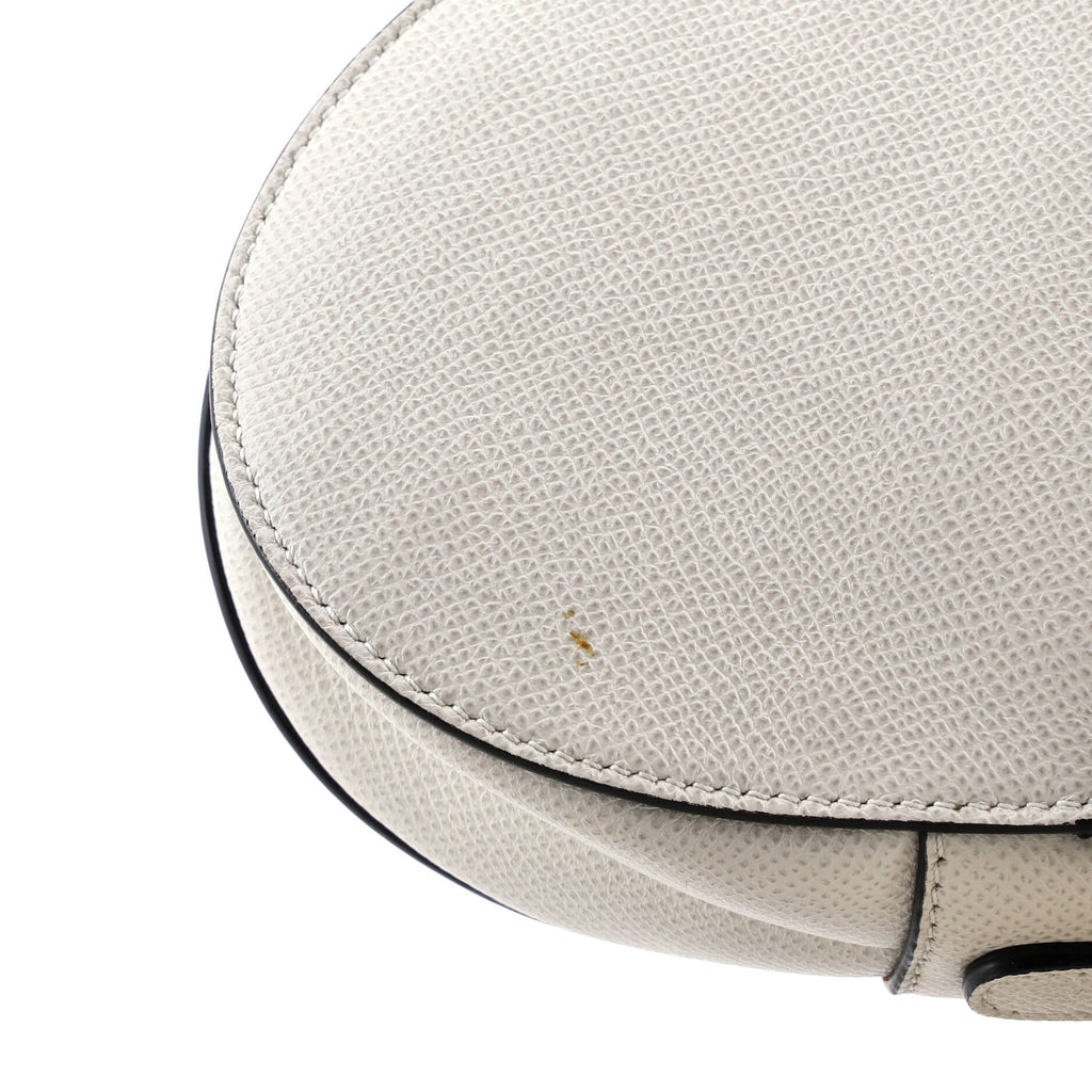 Saddle Handbag Leather Mini