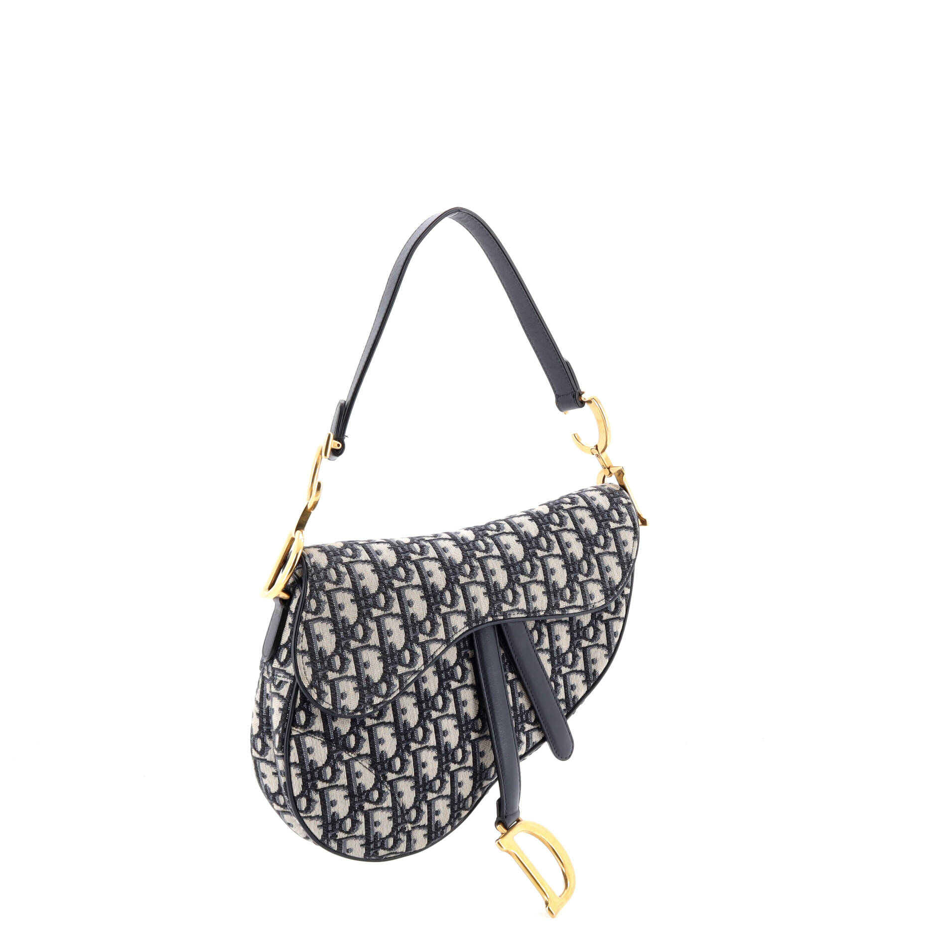Saddle Handbag Oblique Canvas Medium