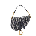 Saddle Handbag Oblique Canvas Mini