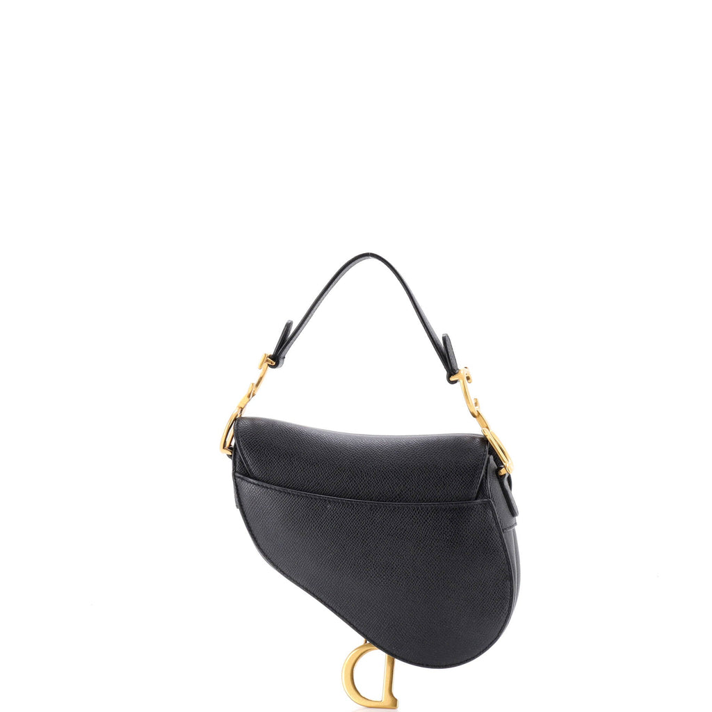 Saddle Handbag Leather Mini