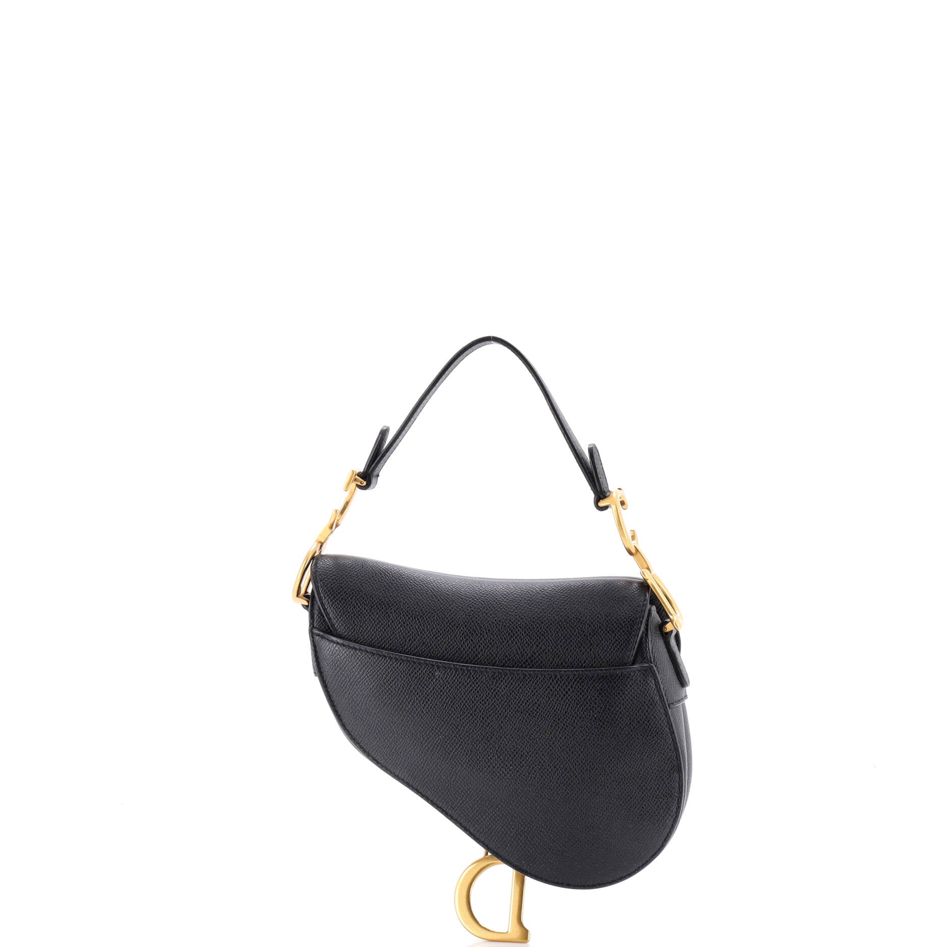 Saddle Handbag Leather Mini