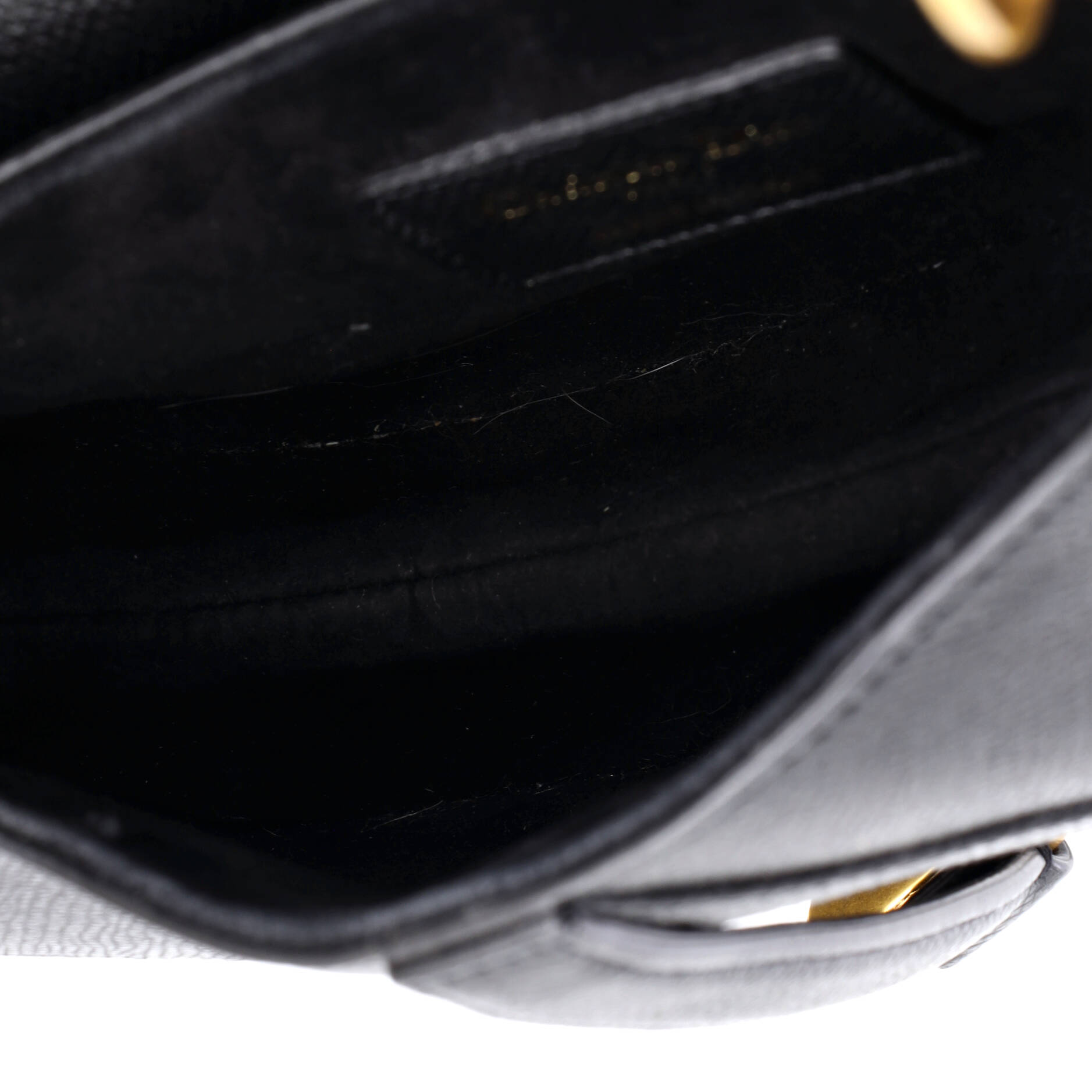 Saddle Handbag Leather Mini