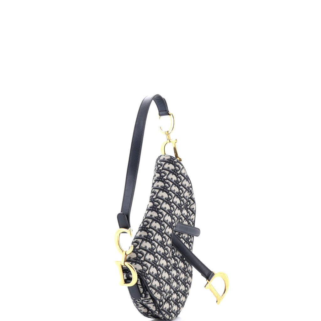 Saddle Handbag Oblique Canvas Medium